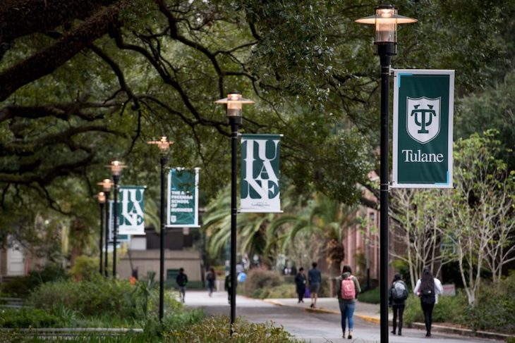 tulane-campus-banners Tulane Campus Building